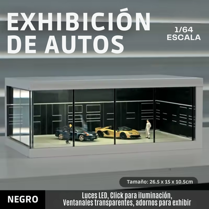 Exhibición De Autos Con Luces LED