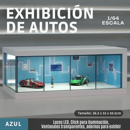 Exhibición De Autos Con Luces LED